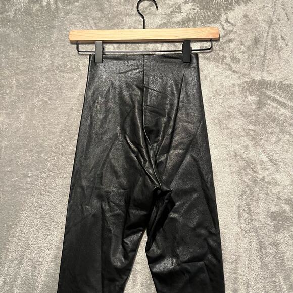 Commando Sz Small Perfect Control Faux Leather‎ Leggings Women's - Picture 2 of 4